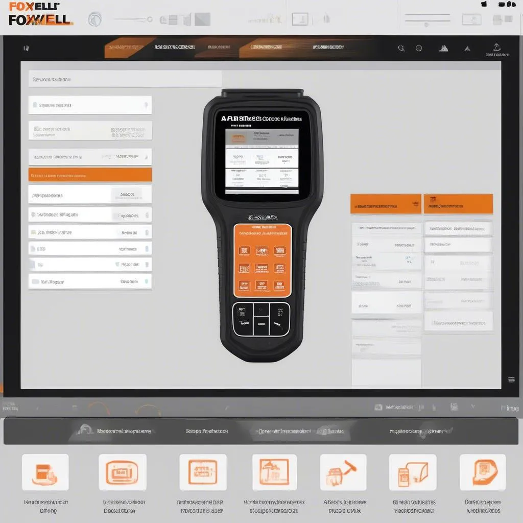 Foxwell Diagnostic Menu