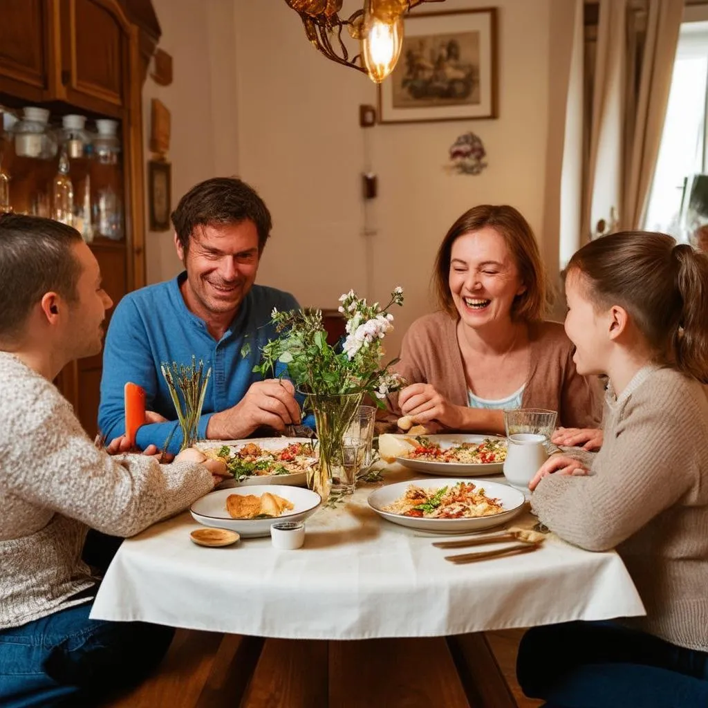 French Family Dinner