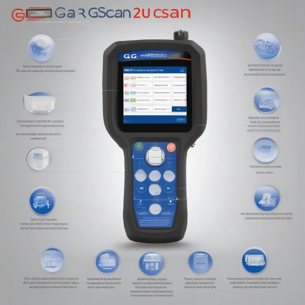 G-Scan 2 scan tool user interface