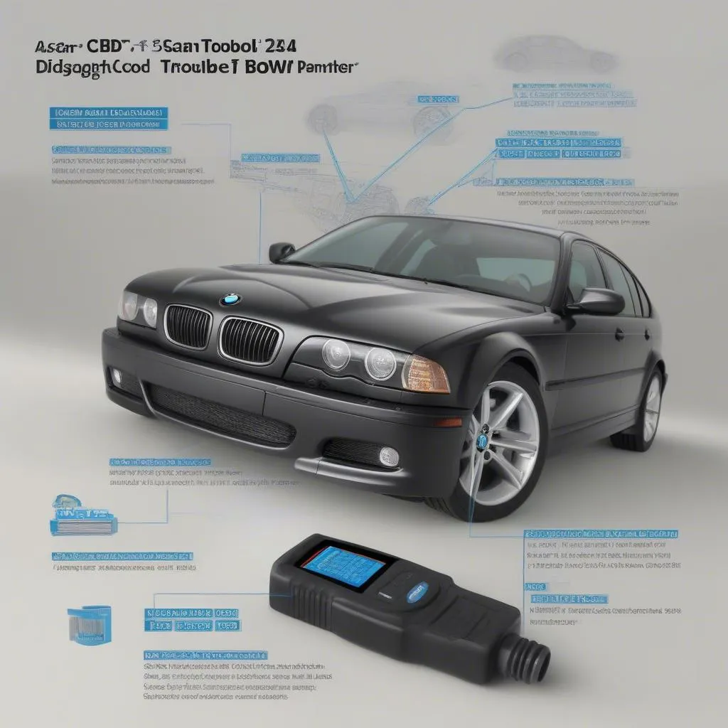 Generic OBD2 Scanner for BMW E46