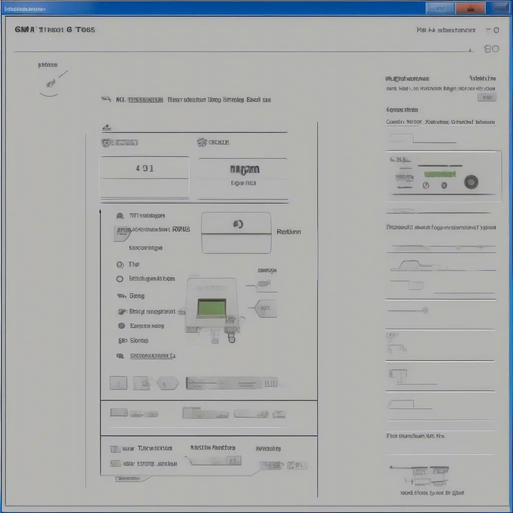 GM Scan Tool Interface