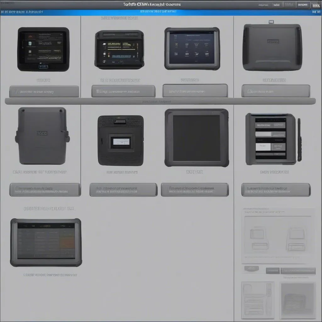 GM Tech 2 Interface