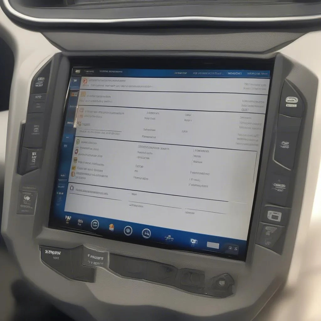 GM Tech 2 Interface