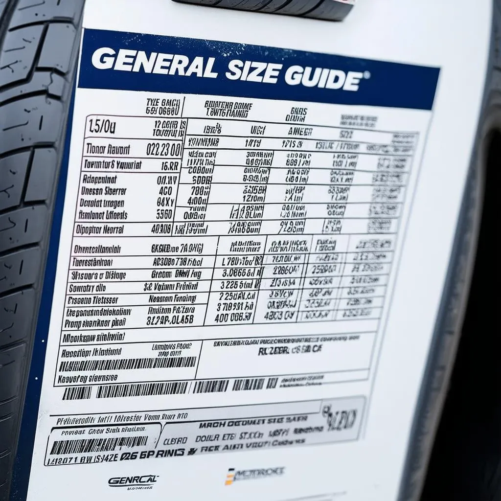 GM Tire Size Guide