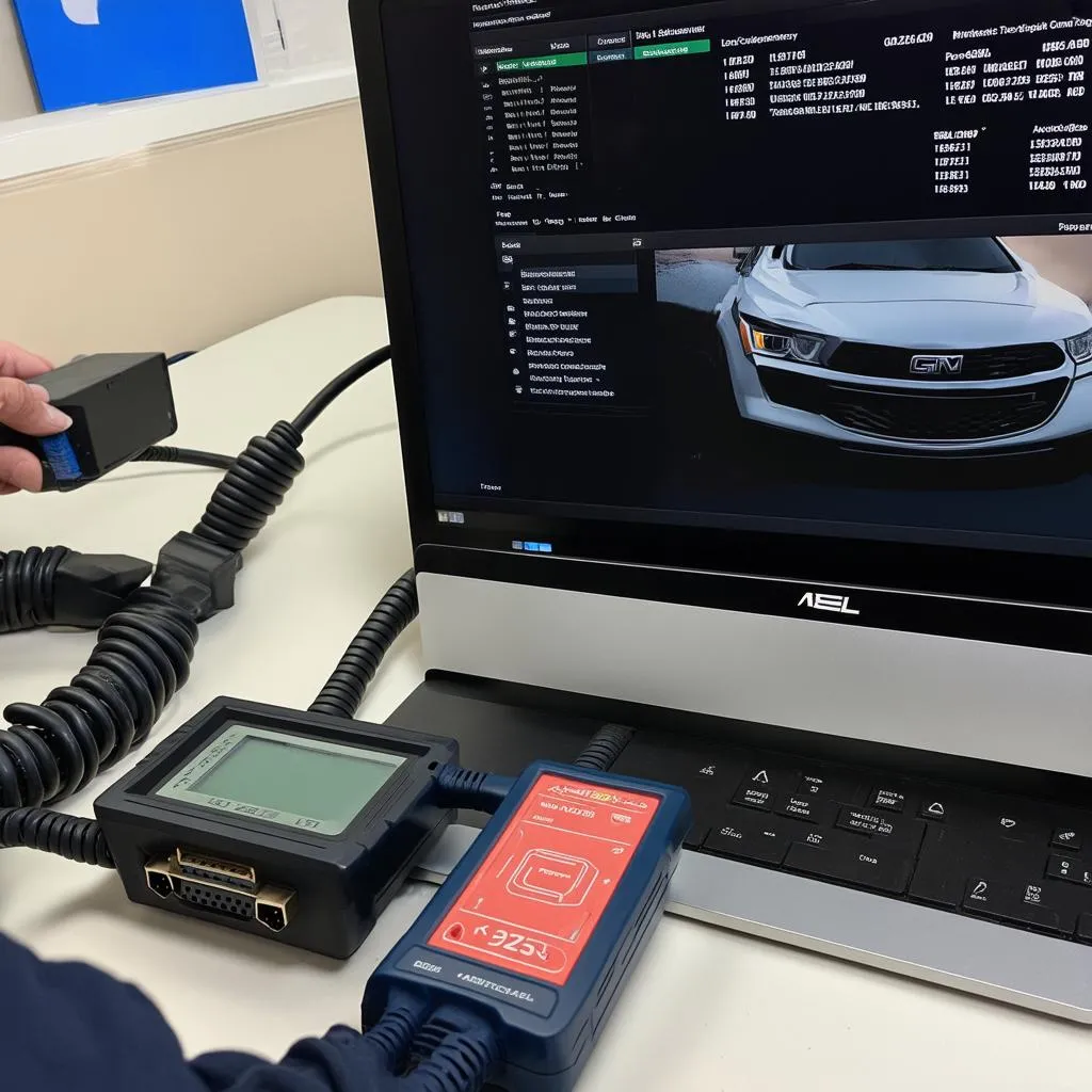 Programming a GM vehicle with the Autel J2534