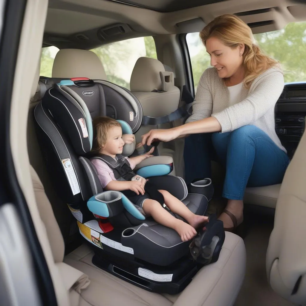 Graco 4Ever DLX 4-in-1 Car Seat Installation