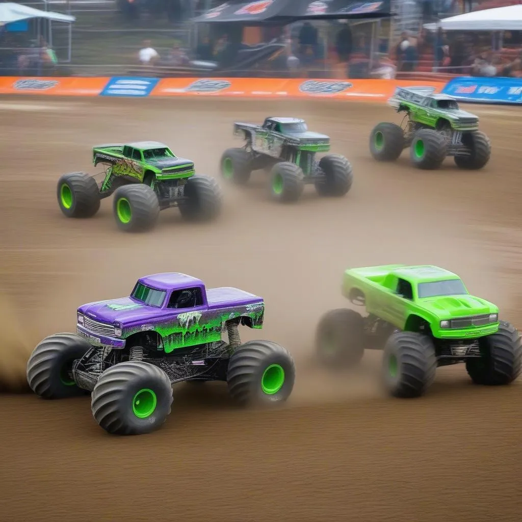 Grave Digger RC Car Racing