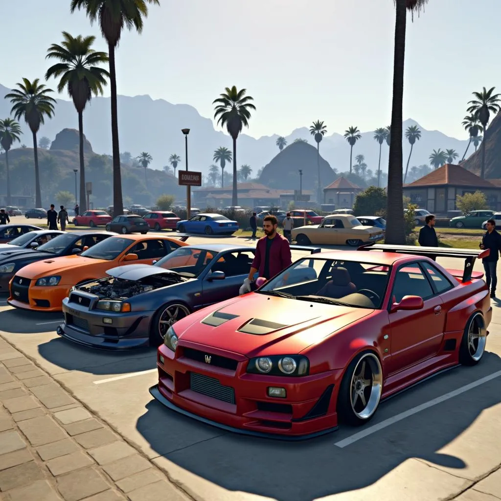 GTA 5 Car Meet