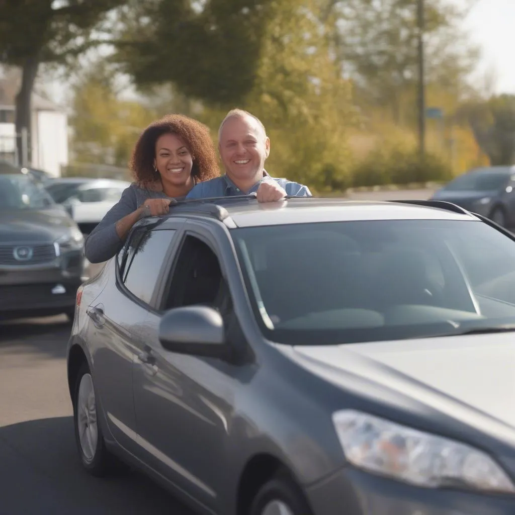 Happy Car Buyer