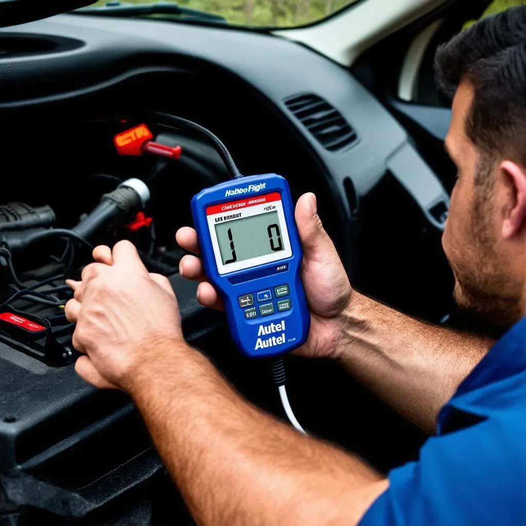 Harbor Freight OBDII Autel Scanner