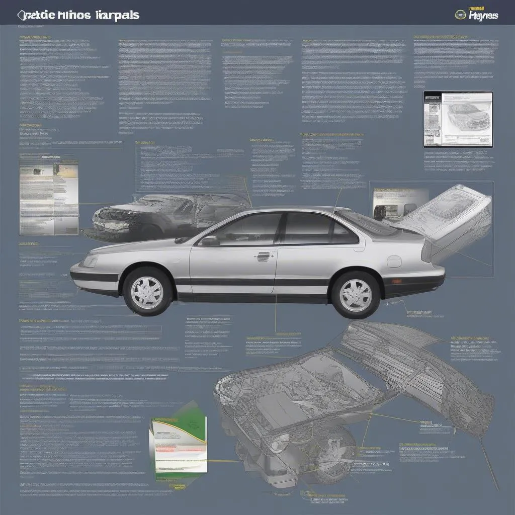 A comprehensive repair manual for specific car models