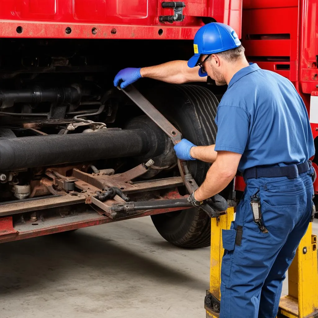 Heavy-duty truck repair