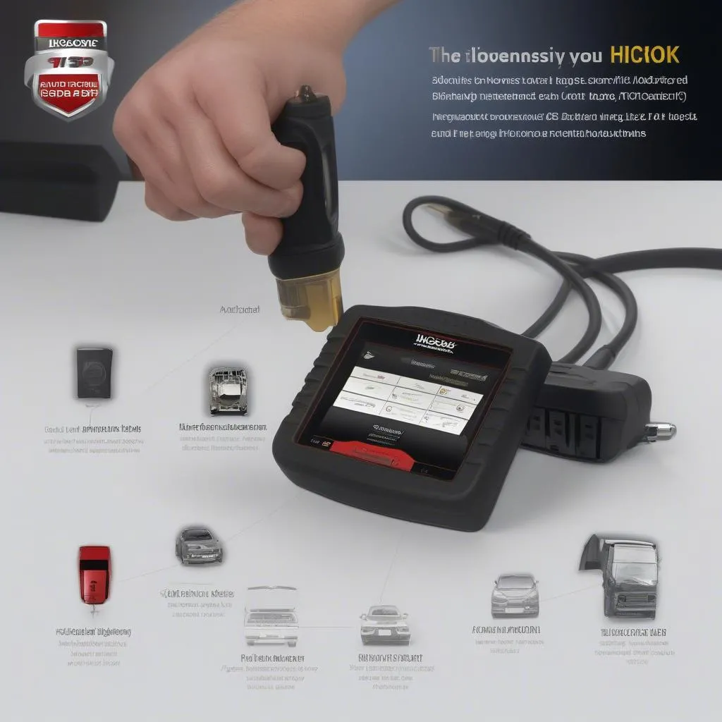 Hickok 4475 Scan Tool for European Vehicles