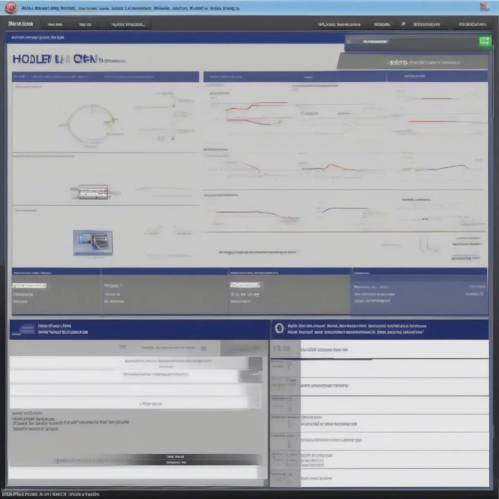 Holden Scan Tool Software User Interface