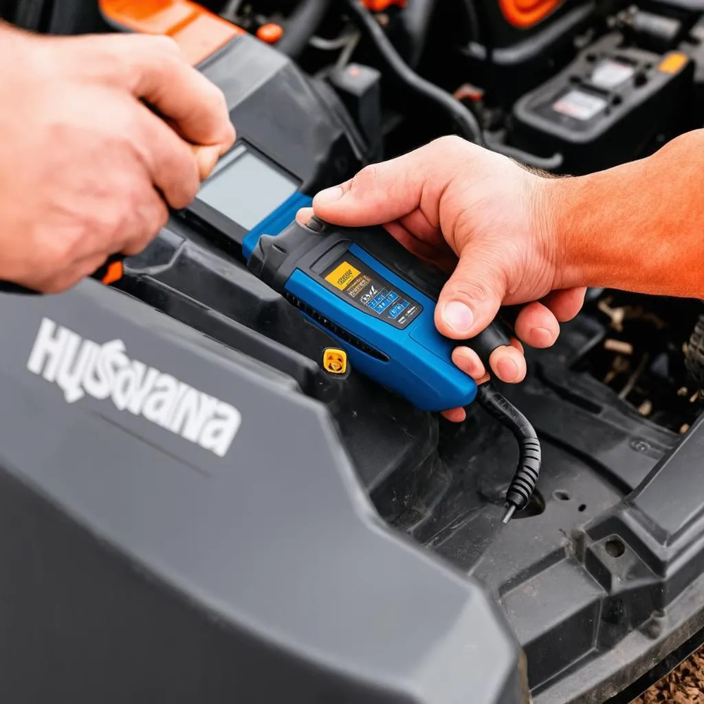 Husqvarna Diagnostic Port