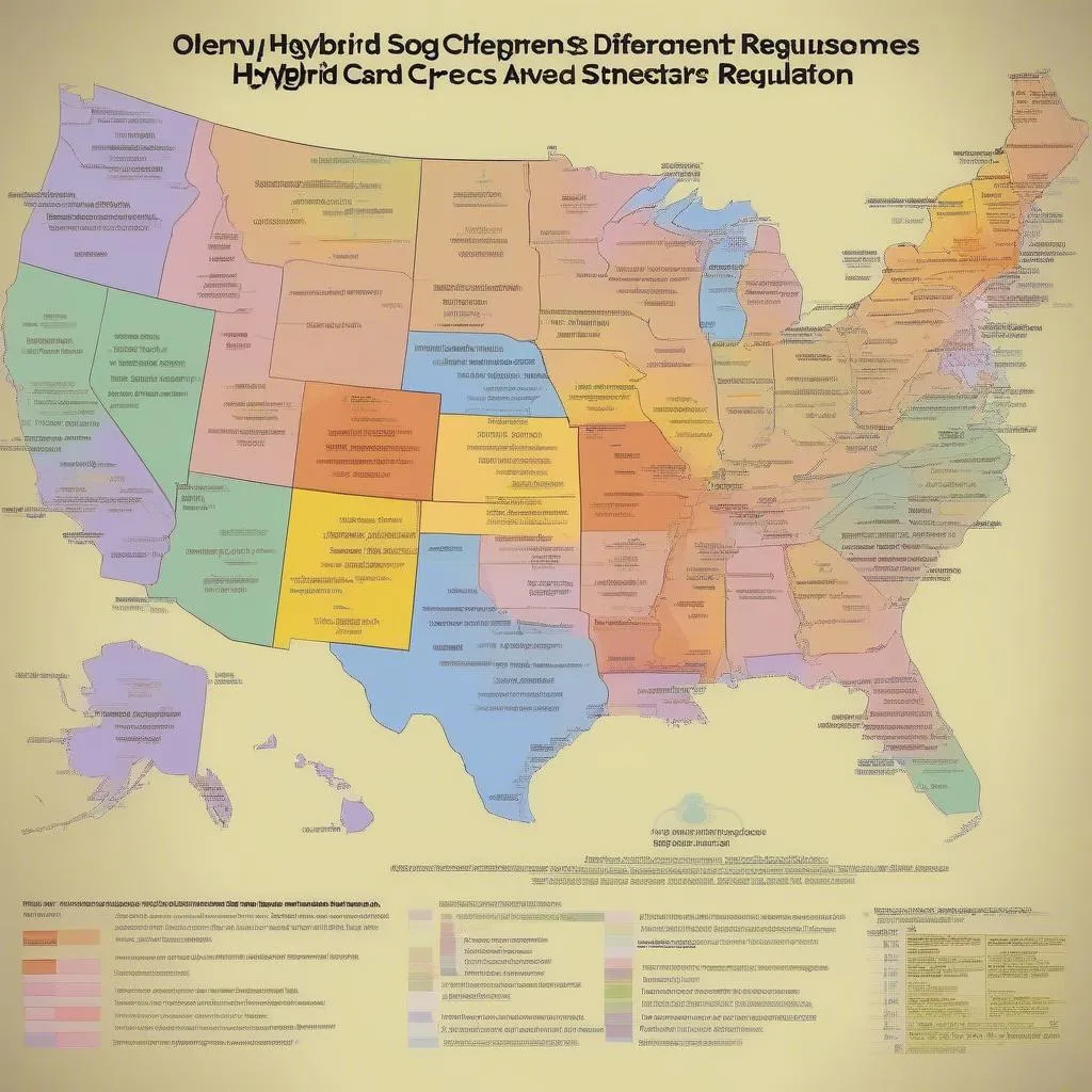 Hybrid Car Smog Check Requirements Map