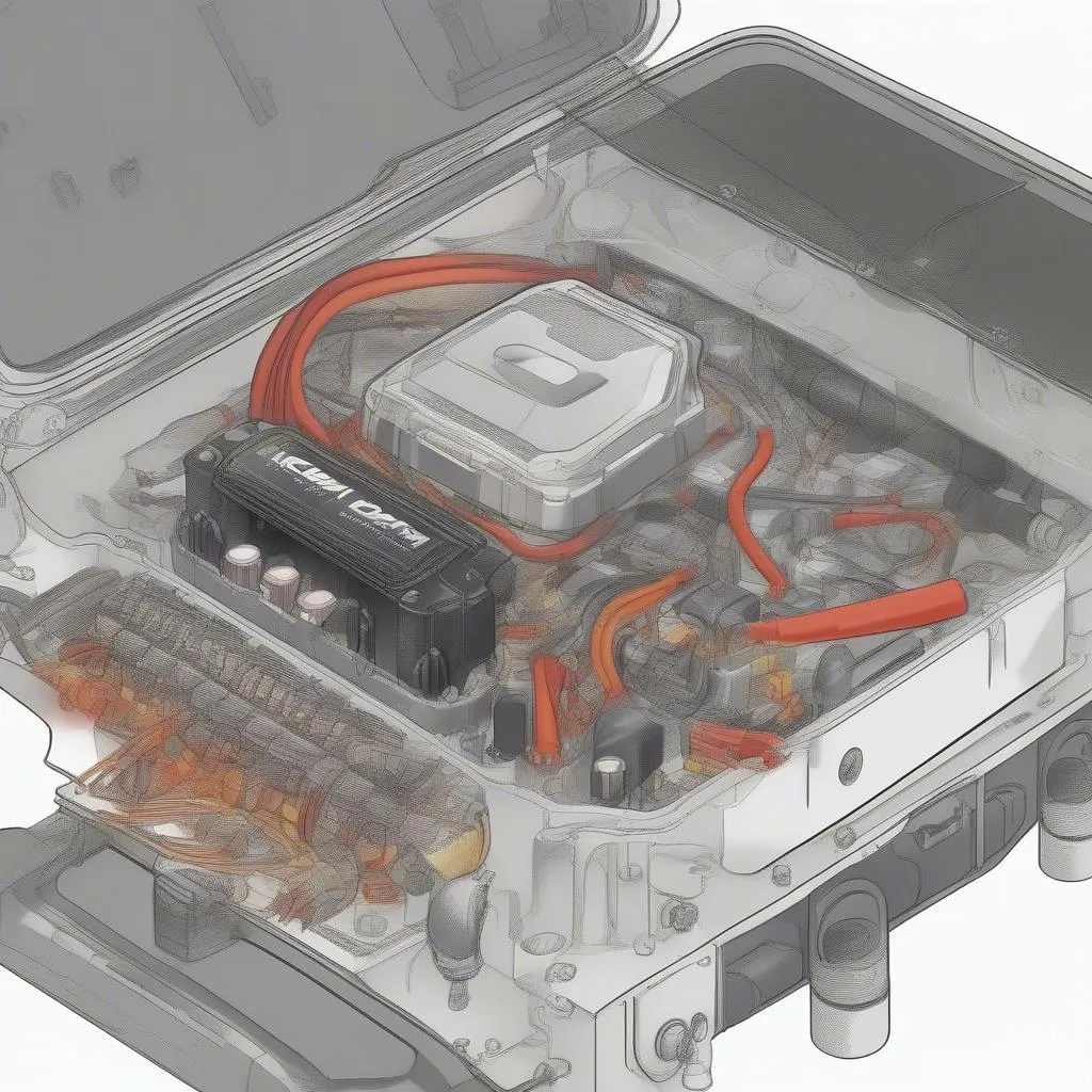 Ignition control module diagram