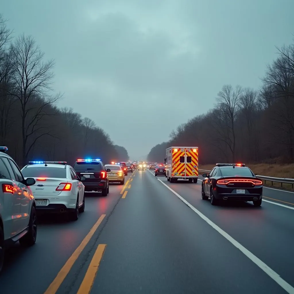 Indiana State Police investigating a Fatal Car Accident