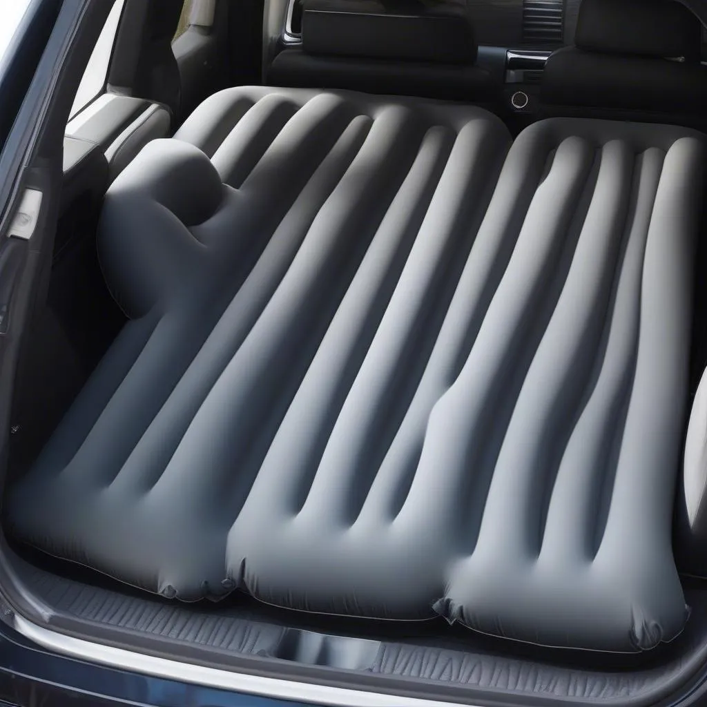 inflatable car bed