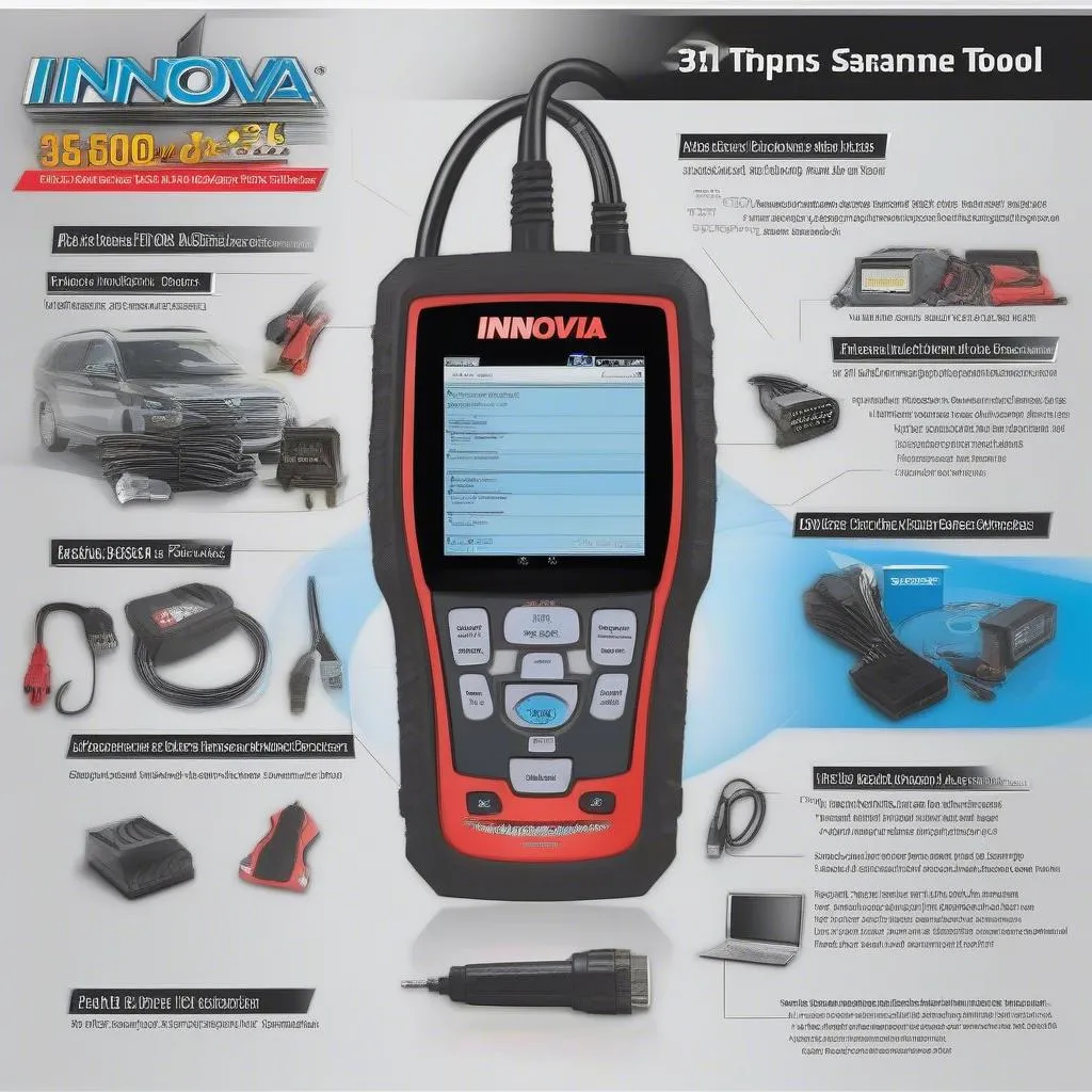 Innova 3160G Diagnostic Scanner Tool for European Cars