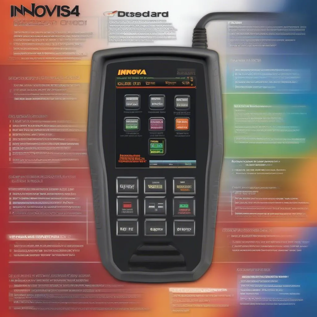 Innova 5410 OBD2 Scanner Features