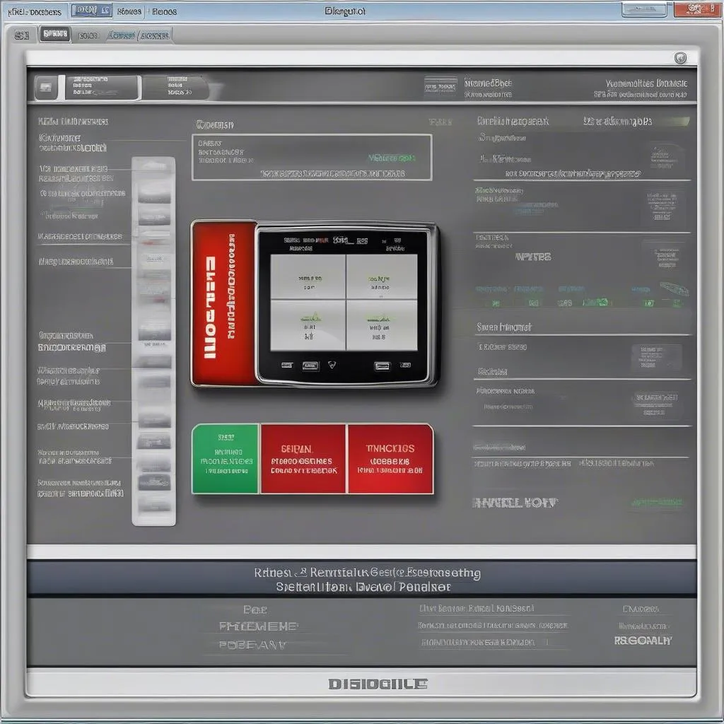 Innova car scan tool screen showing diagnostic codes