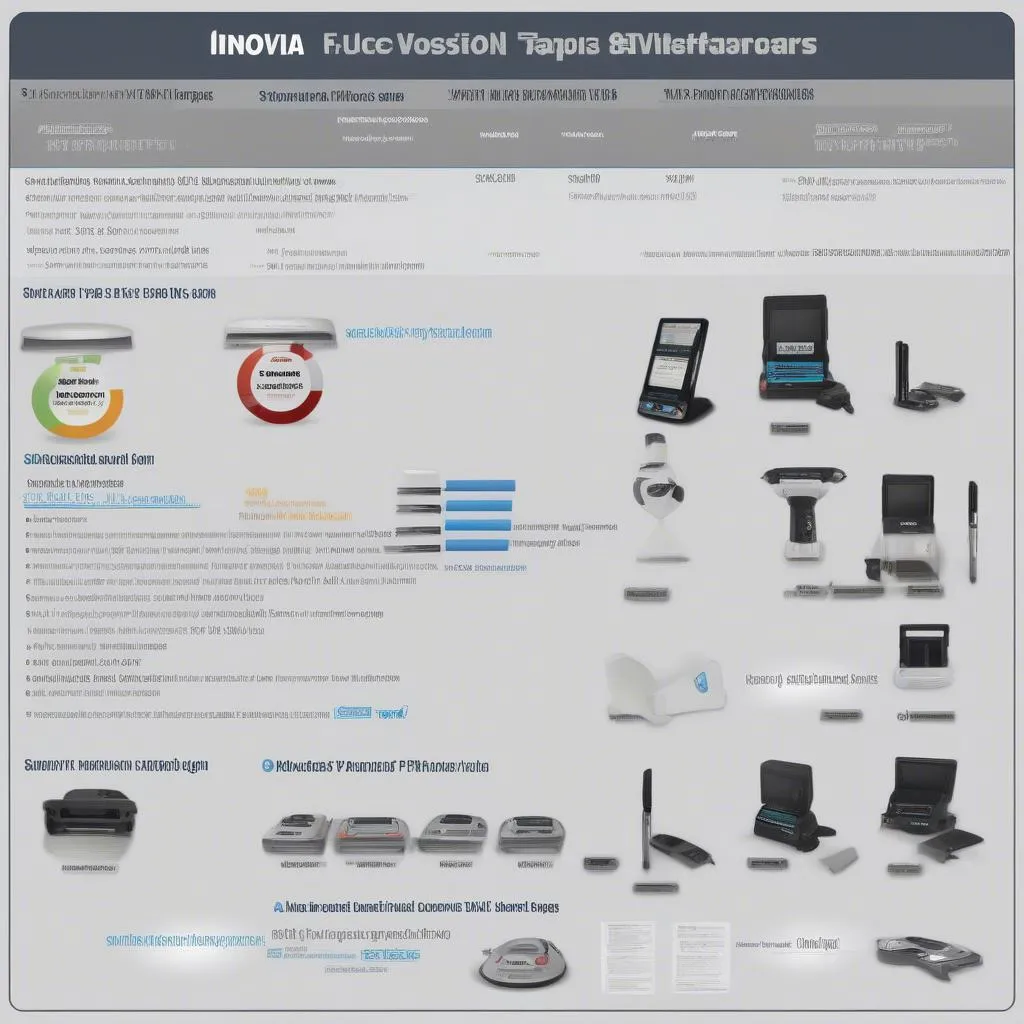 Innova Scan Tools Comparison Chart