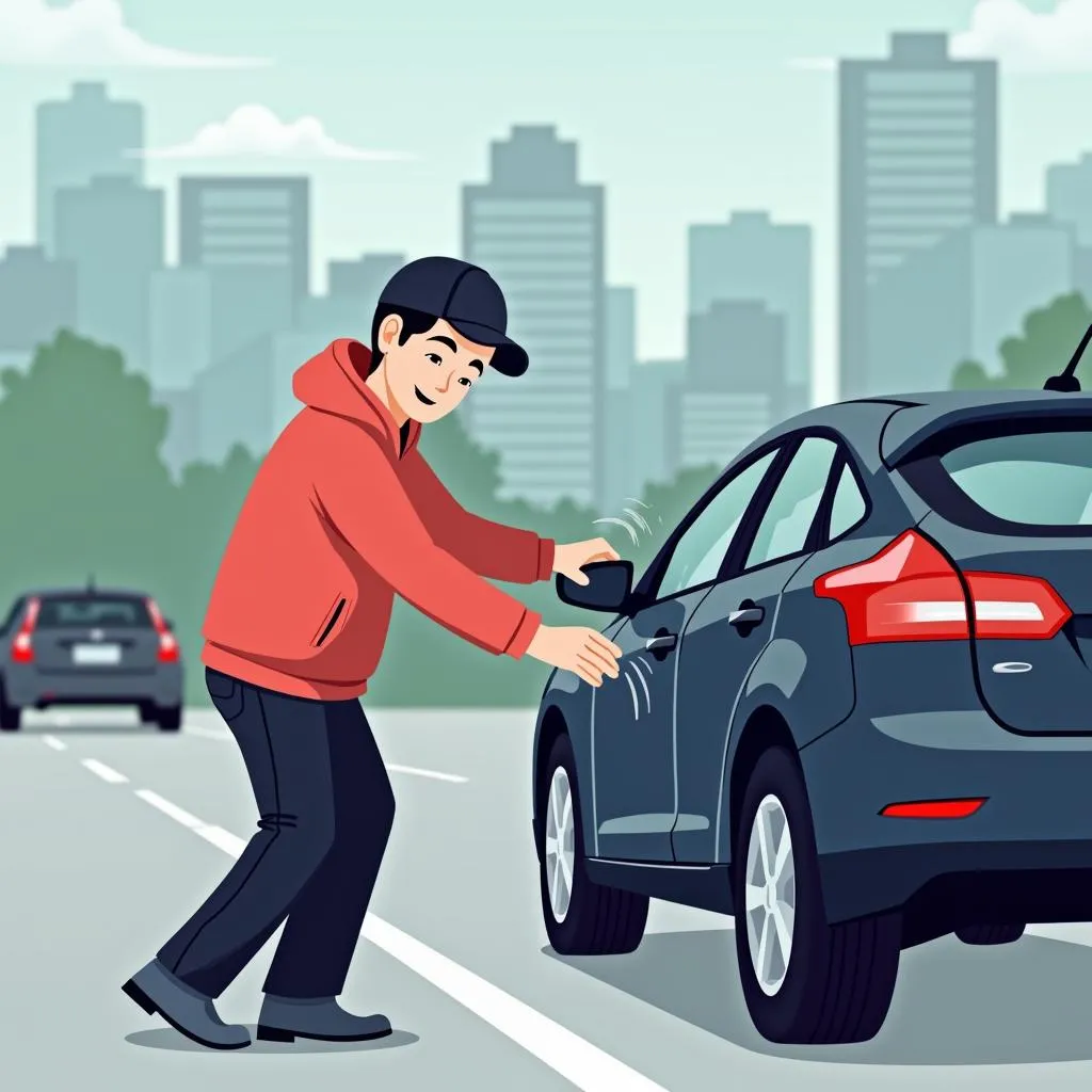 Checking for Damage on Your Rental Car