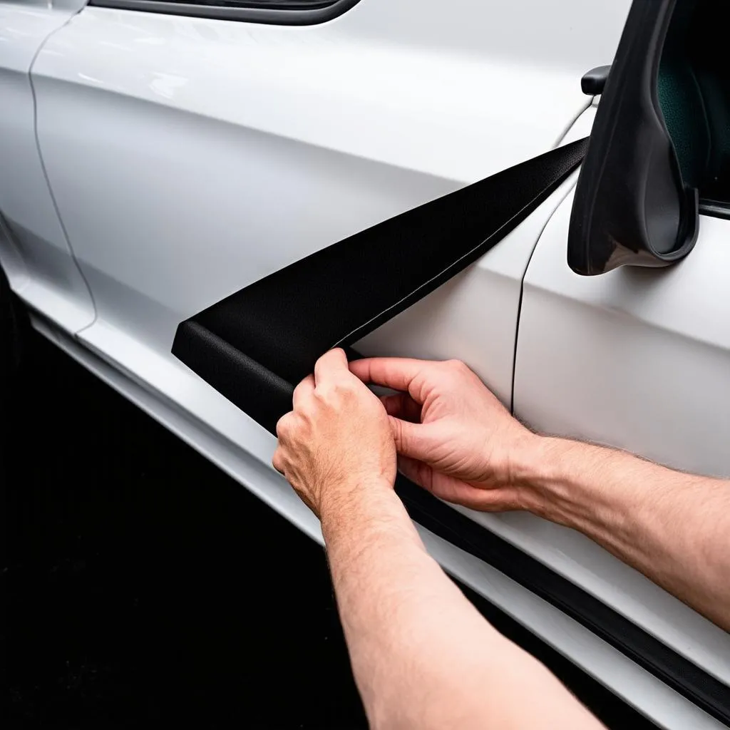 Installing Car Door Edge Guards