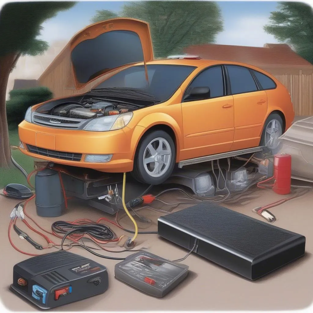 Jump Starting a Car