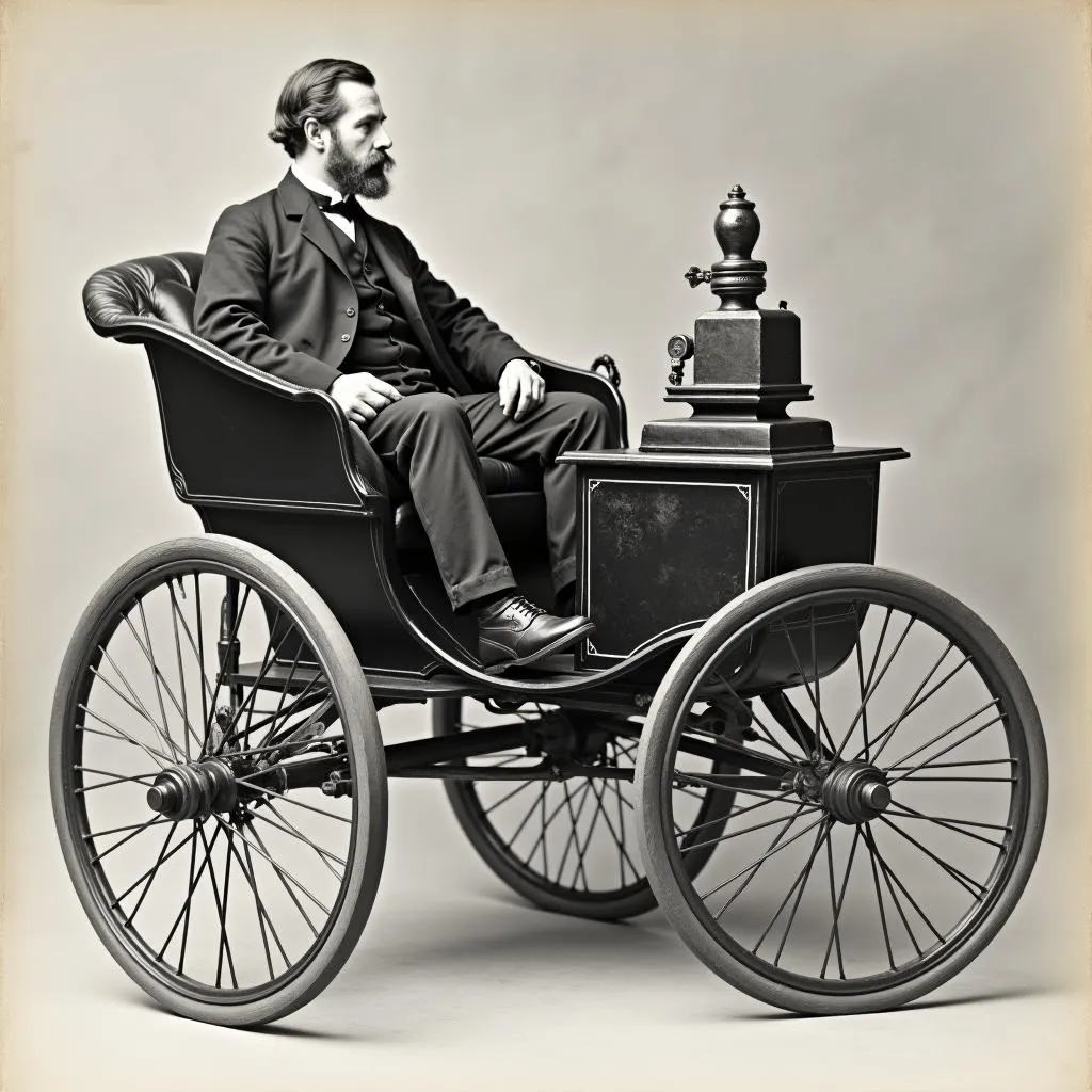 Karl Benz Patent Motorwagen 1886, the First Car