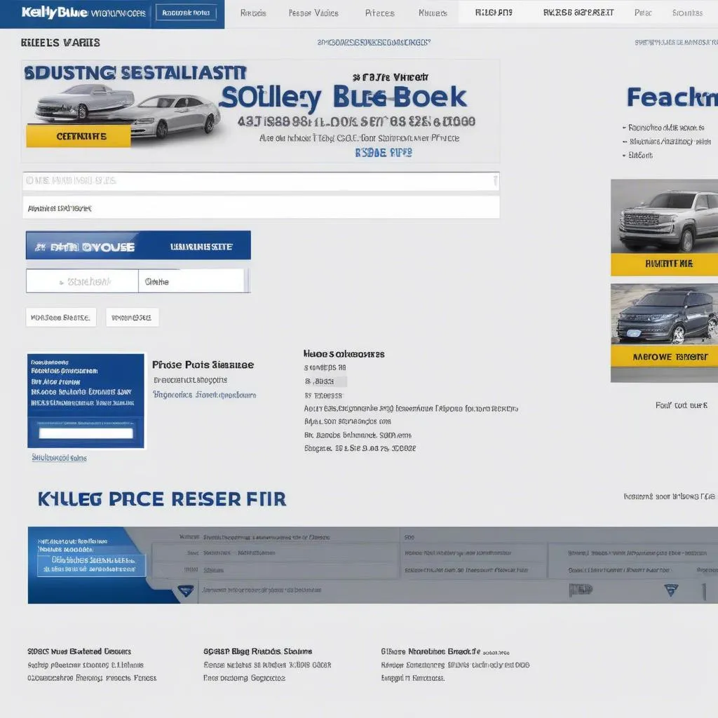 Kelley Blue Book Price Comparison