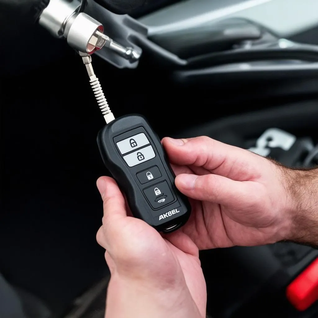 Key Fob Programming with Autel MK808