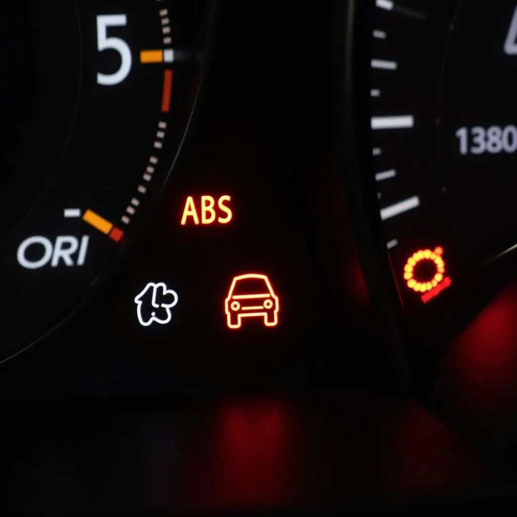 Dashboard Warning Lights on a Kia Sorento