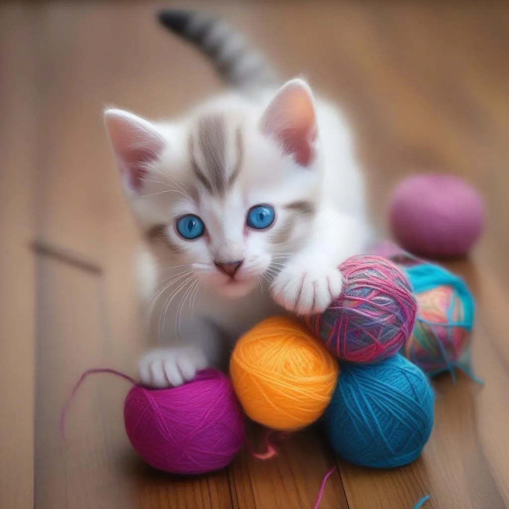 Playful Kitten