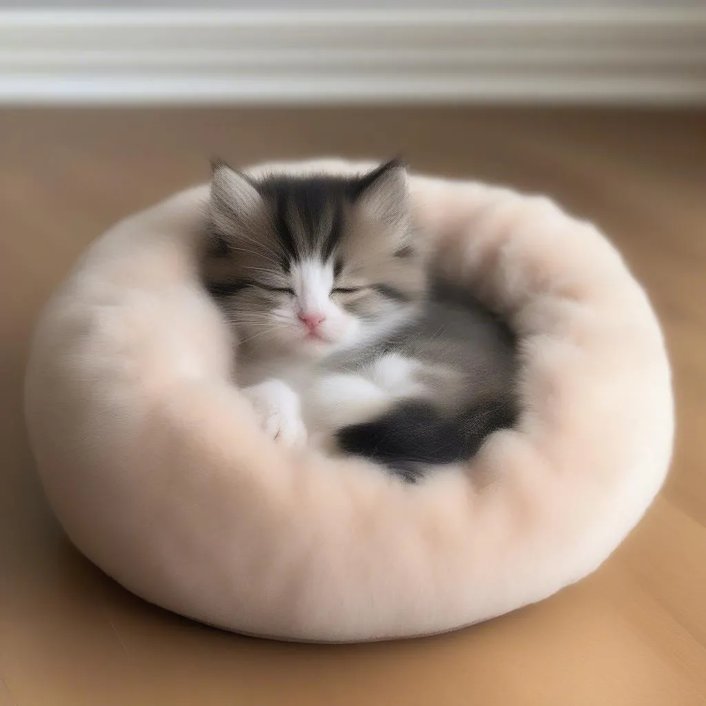 Sleeping Kitten