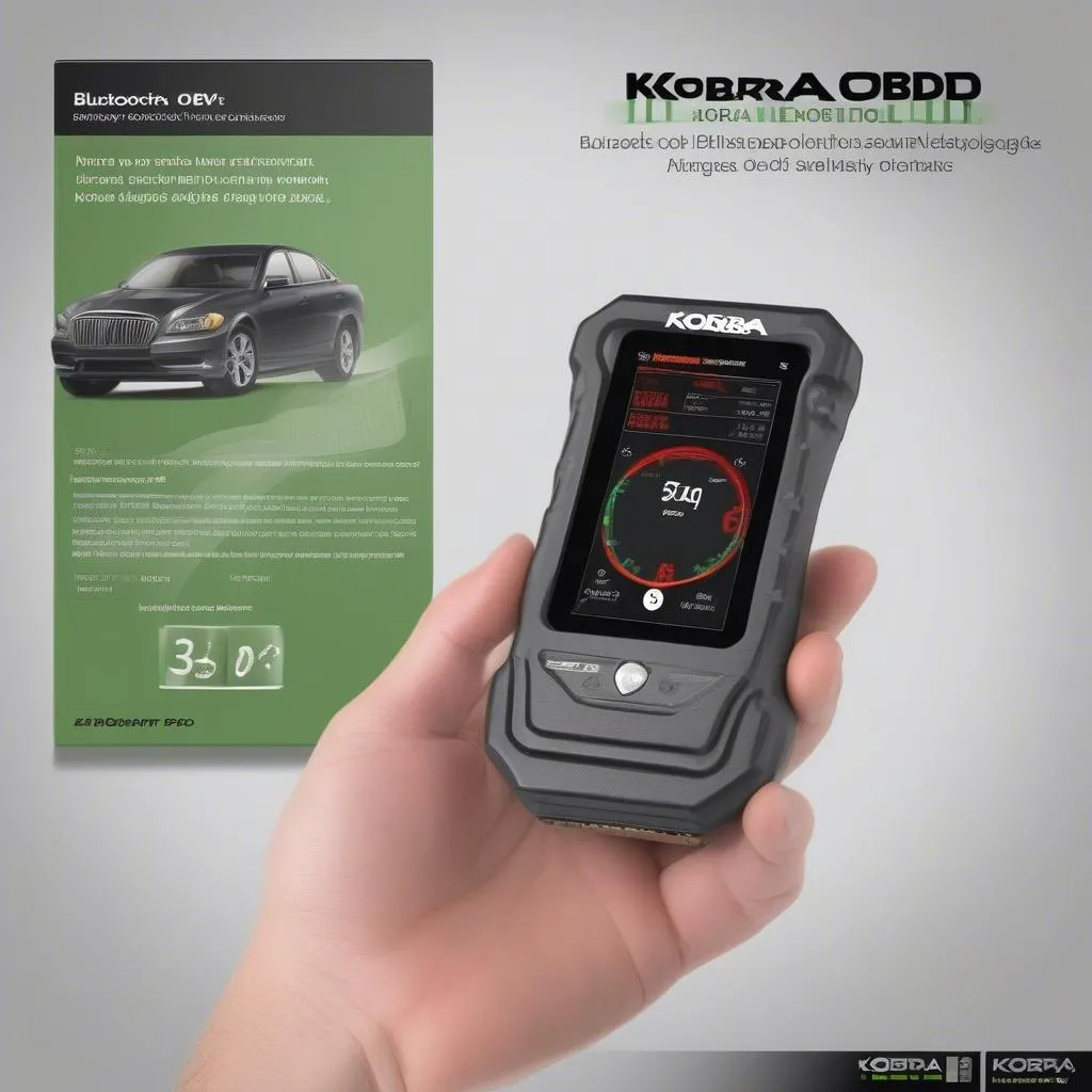 Kobra Bluetooth OBD Scan Tool app interface