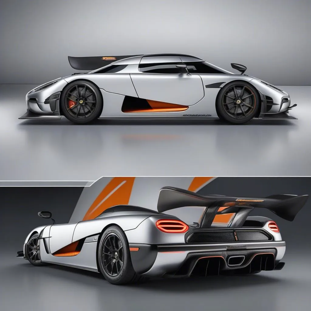 Koenigsegg One:1 Car Aerodynamic Design