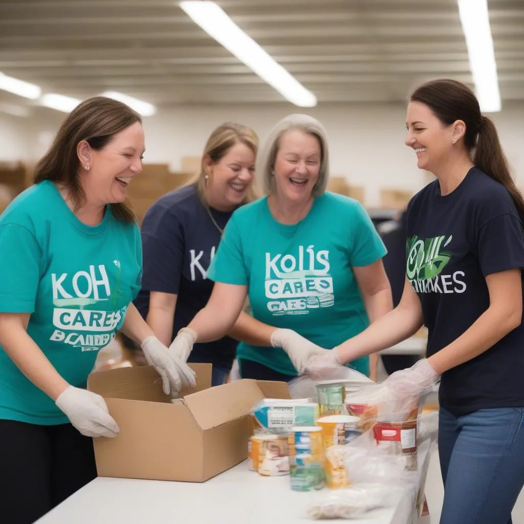 Kohl's Cares volunteers