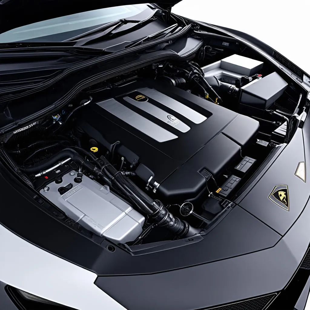 Lamborghini Engine Bay