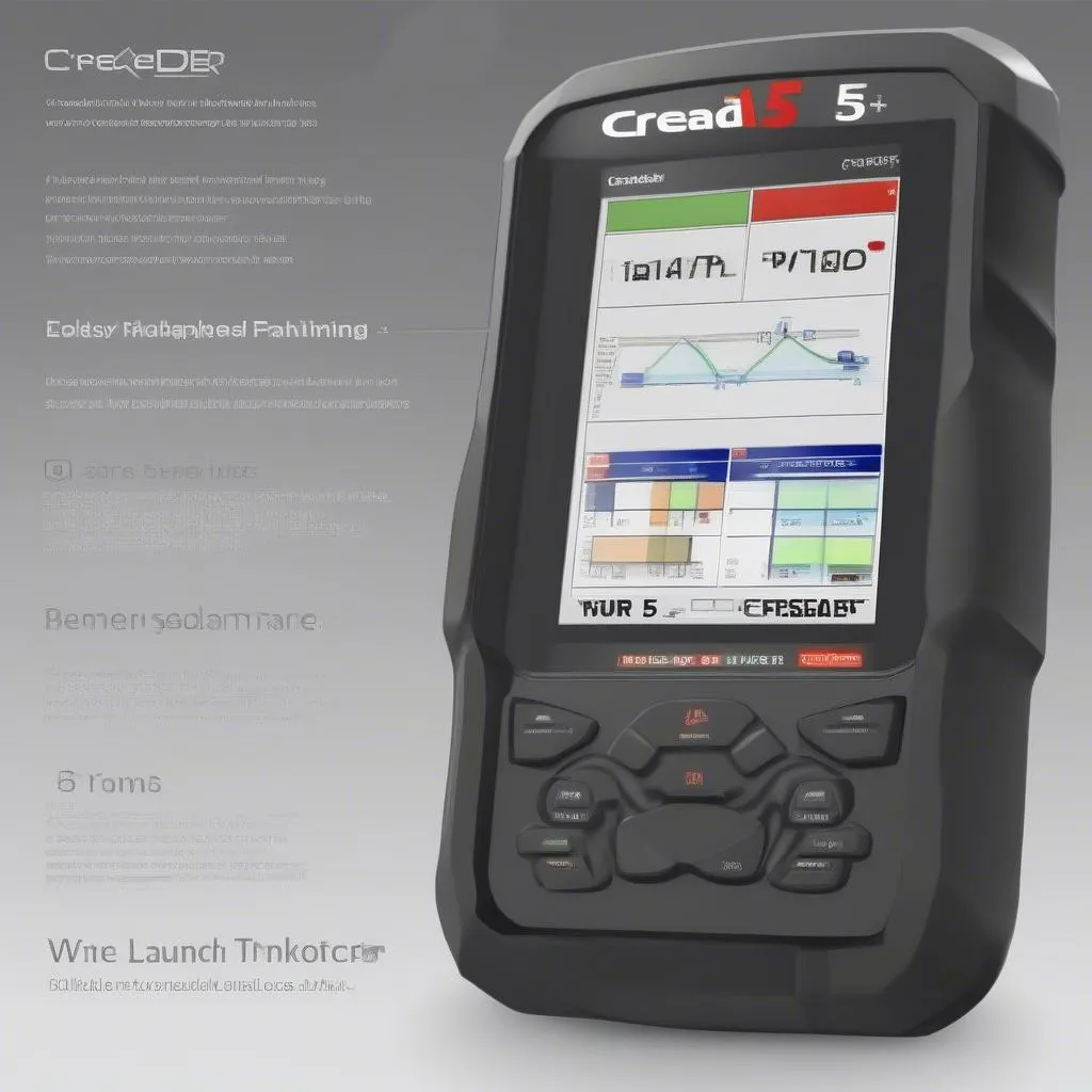 Launch CReader 5 diagnostic scan tool for all cars under 0