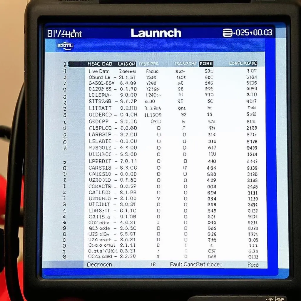 Launch Scanner Diagnostics