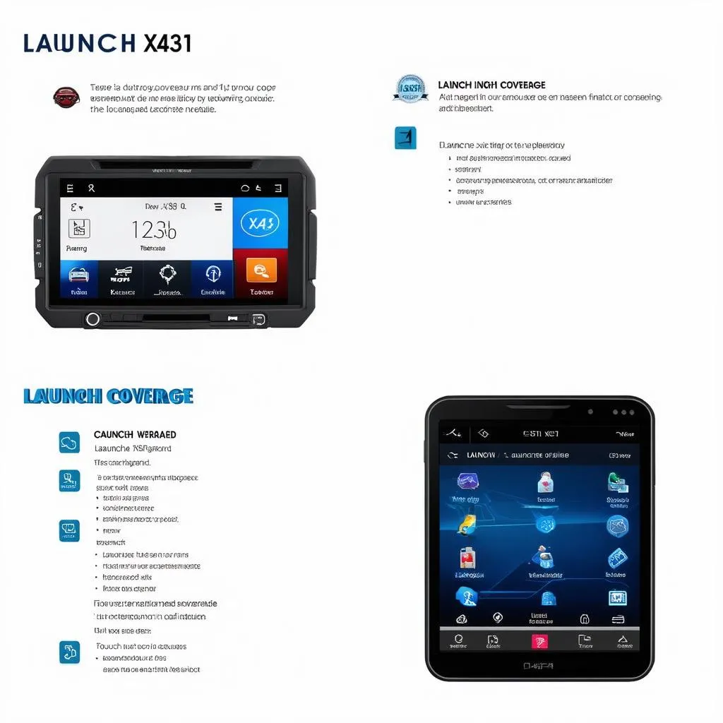 Launch X431 features