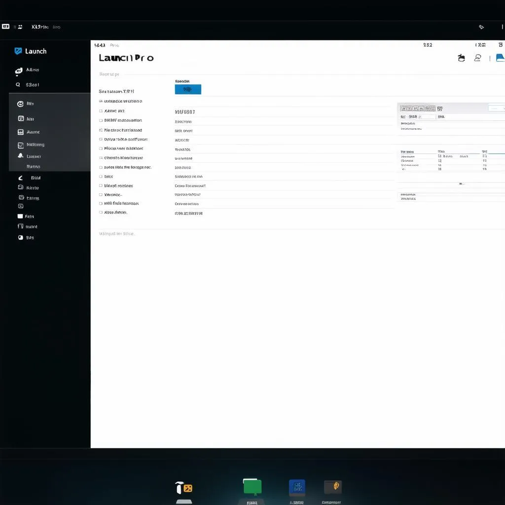 Launch X431 Pro User Interface