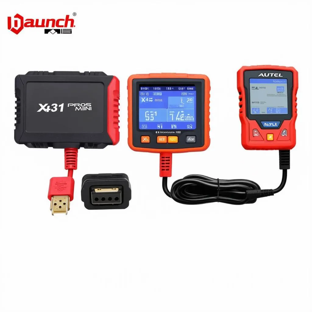 Launch X431 Pros Mini and Autel Diagnostic Tools