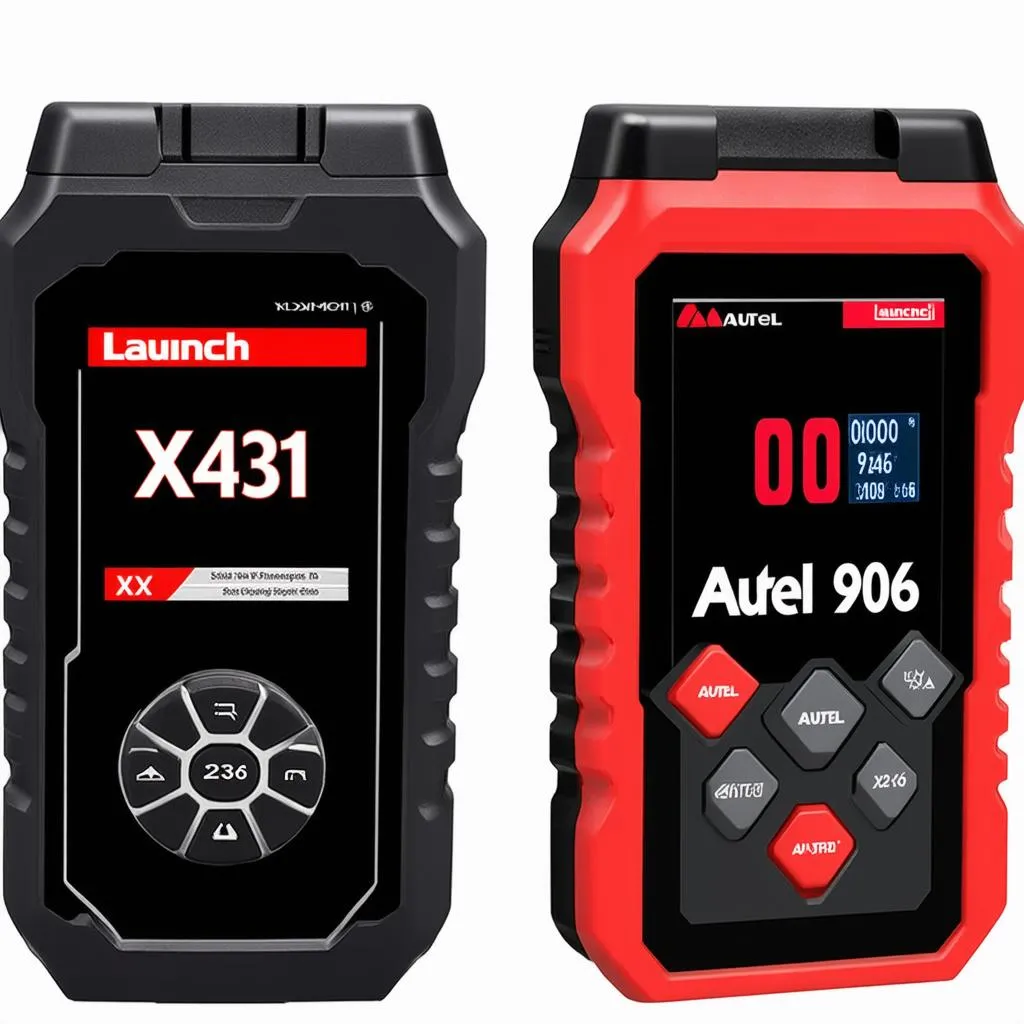 Launch X431 vs Autel 906