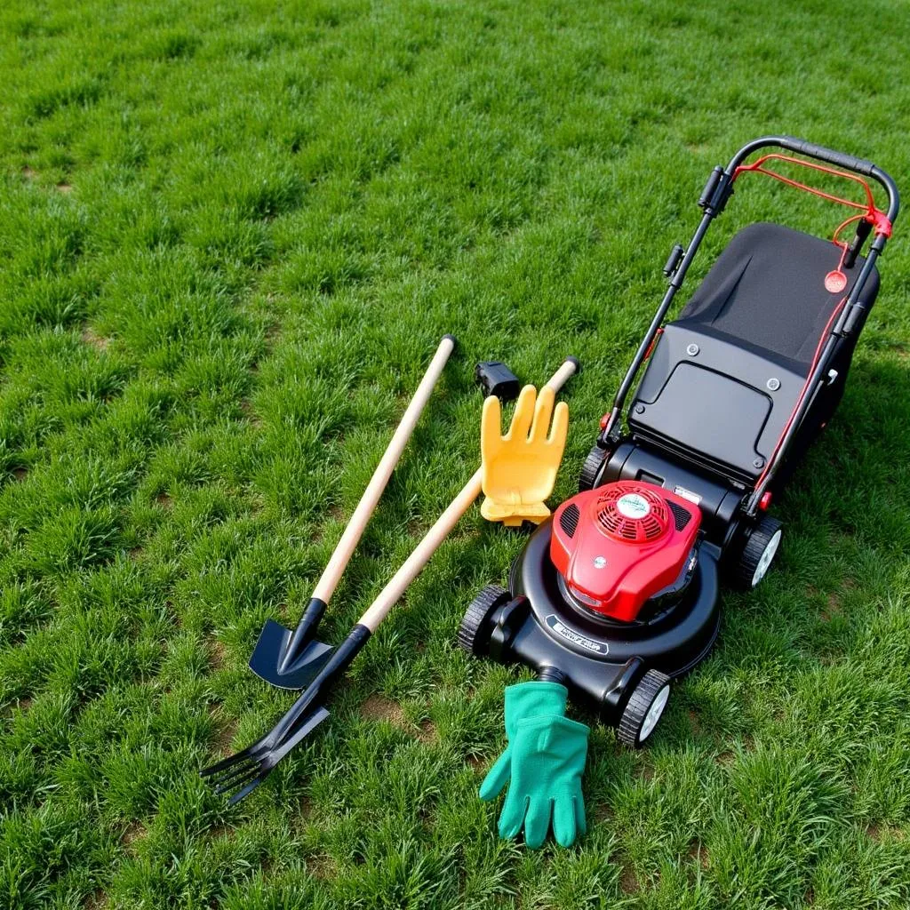 Essential lawn care tools