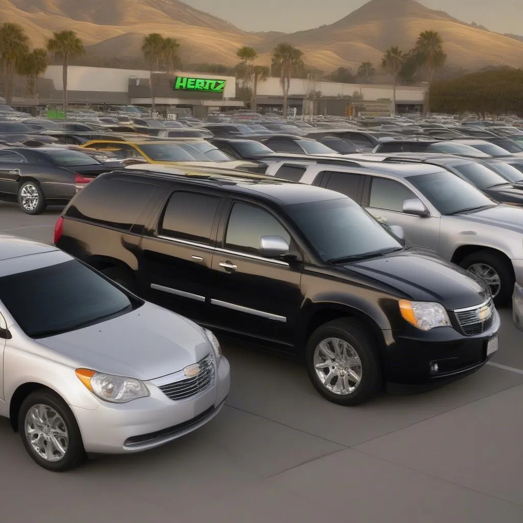 Car Options at Hertz LAX