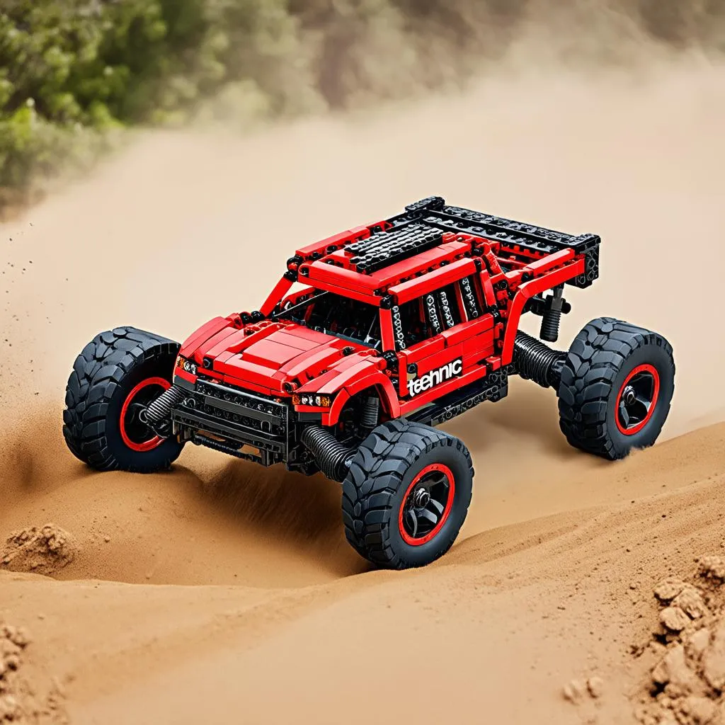 Off-road LEGO RC car