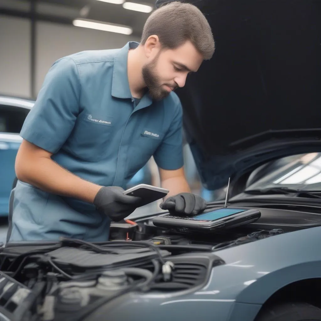 Using a Lemur Bluetooth scan tool to diagnose a European car